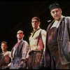 Scullery workers in a scene from the Broadway production of the musical "Grand Hotel." (New York)