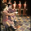 Scullery workers, bellboys and telephone operators in a scene from the Broadway production of the musical "Grand Hotel." (New York)