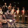 Scullery workers, bellboys and telephone operators in a scene from the Broadway production of the musical "Grand Hotel." (New York)