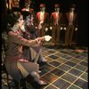 Scullery workers, bellboys and telephone operators in a scene from the Broadway production of the musical "Grand Hotel." (New York)