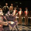 Scullery workers, bellboys and telephone operators in a scene from the Broadway production of the musical "Grand Hotel." (New York)