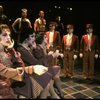 Scullery workers, bellboys and telephone operators in a scene from the Broadway production of the musical "Grand Hotel." (New York)