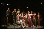 Scullery workers in a scene from the Broadway production of the musical "Grand Hotel." (New York)