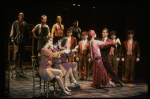 Scullery workers in a scene from the Broadway production of the musical "Grand Hotel." (New York)