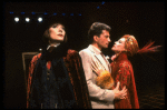 L-R) Karen Akers, Rex Smith and Liliane Montevecchi in a scene from the Broadway production of the musical "Grand Hotel." (New York)