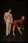 Rex Smith and Jane Krakowski in a scene from the Broadway production of the musical "Grand Hotel." (New York)