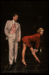 Rex Smith and Jane Krakowski in a scene from the Broadway production of the musical "Grand Hotel." (New York)