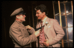 L-R) Ben George and Rex Smith in a scene from the Broadway production of the musical "Grand Hotel." (New York)