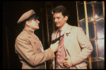 L-R) Ben George and Rex Smith in a scene from the Broadway production of the musical "Grand Hotel." (New York)