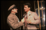 L-R) Ben George and Rex Smith in a scene from the Broadway production of the musical "Grand Hotel." (New York)