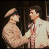 L-R) Ben George and Rex Smith in a scene from the Broadway production of the musical "Grand Hotel." (New York)