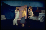 L-R) Zan Charisse, Angela Lansbury and Rex Robbins performing "Together" in a scene from the Broadway revival of the musical "Gypsy." (New York)