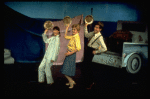 L-R) Zan Charisse, Angela Lansbury and Rex Robbins performing "Together" in a scene from the Broadway revival of the musical "Gypsy." (New York)