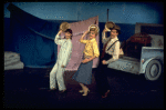 L-R) Zan Charisse, Angela Lansbury and Rex Robbins performing "Together" in a scene from the Broadway revival of the musical "Gypsy." (New York)