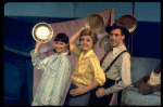 L-R) Zan Charisse, Angela Lansbury and Rex Robbins performing "Together" in a scene from the Broadway revival of the musical "Gypsy." (New York)