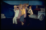 L-R) Zan Charisse, Angela Lansbury and Rex Robbins performing "Together" in a scene from the Broadway revival of the musical "Gypsy." (New York)