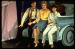 R-L) Zan Charisse, Angela Lansbury and Rex Robbins performing "Together" in a scene from the Broadway revival of the musical "Gypsy." (New York)