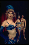 L-R) Sally Cooke, Mary Louise Wilson and Gloria Rossi performing "You Gotta Have A Gimmick" in a scene from the Broadway revival of the musical "Gypsy." (New York)