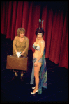 L-R) Denny Dillon and Mary Louise Wilson in a scene from the Broadway revival of the musical "Gypsy." (New York)