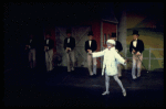 Maureen Moore and dancers performing "Broadway, Broadway" in a scene from the Broadway revival of the musical "Gypsy." (New York)