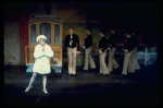 Maureen Moore and dancers performing "Broadway, Broadway" in a scene from the Broadway revival of the musical "Gypsy." (New York)
