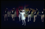 Maureen Moore and dancers performing "Broadway, Broadway" in a scene from the Broadway revival of the musical "Gypsy." (New York)