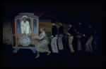L-2L) Maureen Moore, Angela Lansbury and dancers performing "Broadway, Broadway" in a scene from the Broadway revival of the musical "Gypsy." (New York)