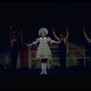 Maureen Moore, Caroline the Cow and dancers performing in a scene from the Broadway revival of the musical "Gypsy." (New York)