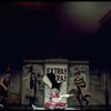 Bonnie Langford as Baby June w. her Newsboys performing "Let Me Entertain You" in a scene from the Broadway revival of the musical "Gypsy." (New York)