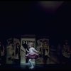 Bonnie Langford as Baby June w. her Newsboys performing "Let Me Entertain You" in a scene from the Broadway revival of the musical "Gypsy." (New York)