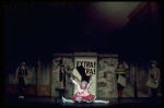 Bonnie Langford as Baby June w. her Newsboys performing "Let Me Entertain You" in a scene from the Broadway revival of the musical "Gypsy." (New York)