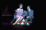 Rex Robbins and Angela Lansbury performing "Small World" in a scene from the Broadway revival of the musical "Gypsy." (New York)