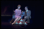 Rex Robbins and Angela Lansbury performing "Small World" in a scene from the Broadway revival of the musical "Gypsy." (New York)