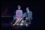 Rex Robbins and Angela Lansbury performing "Small World" in a scene from the Broadway revival of the musical "Gypsy." (New York)