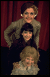 B-T) Bonnie Langford, Lisa Peluso and Angela Lansbury in a scene from the Broadway revival of the musical "Gypsy." (New York)