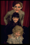 B-T) Bonnie Langford, Lisa Peluso and Angela Lansbury in a scene from the Broadway revival of the musical "Gypsy." (New York)