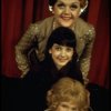 B-T) Bonnie Langford, Lisa Peluso and Angela Lansbury in a scene from the Broadway revival of the musical "Gypsy." (New York)