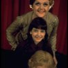 B-T) Bonnie Langford, Lisa Peluso and Angela Lansbury in a scene from the Broadway revival of the musical "Gypsy." (New York)
