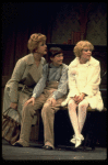 R-L) Maureen Moore, Zan Charisse and Angela Lansbury in a scene from the Broadway revival of the musical "Gypsy." (New York)