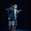 L-R) Zan Charisse and Angela Lansbury performing "Everything's Coming Up Roses" in a scene from the Broadway revival of the musical "Gypsy." (New York)