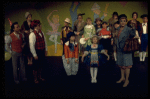L-R) Don Potter, John C. Beche, Lisa Peluso, Angela Lansbury and Bonnie Langford in a scene from the Broadway revival of the musical "Gypsy." (New York)
