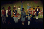 L-R) Don Potter, John C. Beche, Lisa Peluso, Angela Lansbury and Bonnie Langford in a scene from the Broadway revival of the musical "Gypsy." (New York)