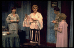 Zan Charisse (L), Angela Lansbury (C) and Maureen Moore (R) in a scene from the Broadway revival of the musical "Gypsy." (New York)