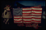 Caroline the Cow and the Torreodorables making an American Flag in a scene from the Broadway revival of the musical "Gypsy." (New York)