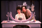 L-R) Crista Moore and Tyne Daly in a scene from the Broadway revival of the musical "Gypsy." (New York)