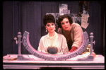 L-R) Crista Moore and Tyne Daly in a scene from the Broadway revival of the musical "Gypsy." (New York)