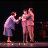 C-R) Crista Moore & Jonathan Hadary cowering while Tyne Daly sings "Everything's Coming Up Roses" in a scene from the Broadway revival of the musical "Gypsy." (New York)