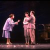 C-R) Crista Moore & Jonathan Hadary cowering while Tyne Daly sings "Everything's Coming Up Roses" in a scene from the Broadway revival of the musical "Gypsy." (New York)