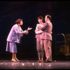 C-R) Crista Moore & Jonathan Hadary cowering while Tyne Daly sings "Everything's Coming Up Roses" in a scene from the Broadway revival of the musical "Gypsy." (New York)