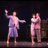 C-R) Crista Moore & Jonathan Hadary cowering while Tyne Daly sings "Everything's Coming Up Roses" in a scene from the Broadway revival of the musical "Gypsy." (New York)